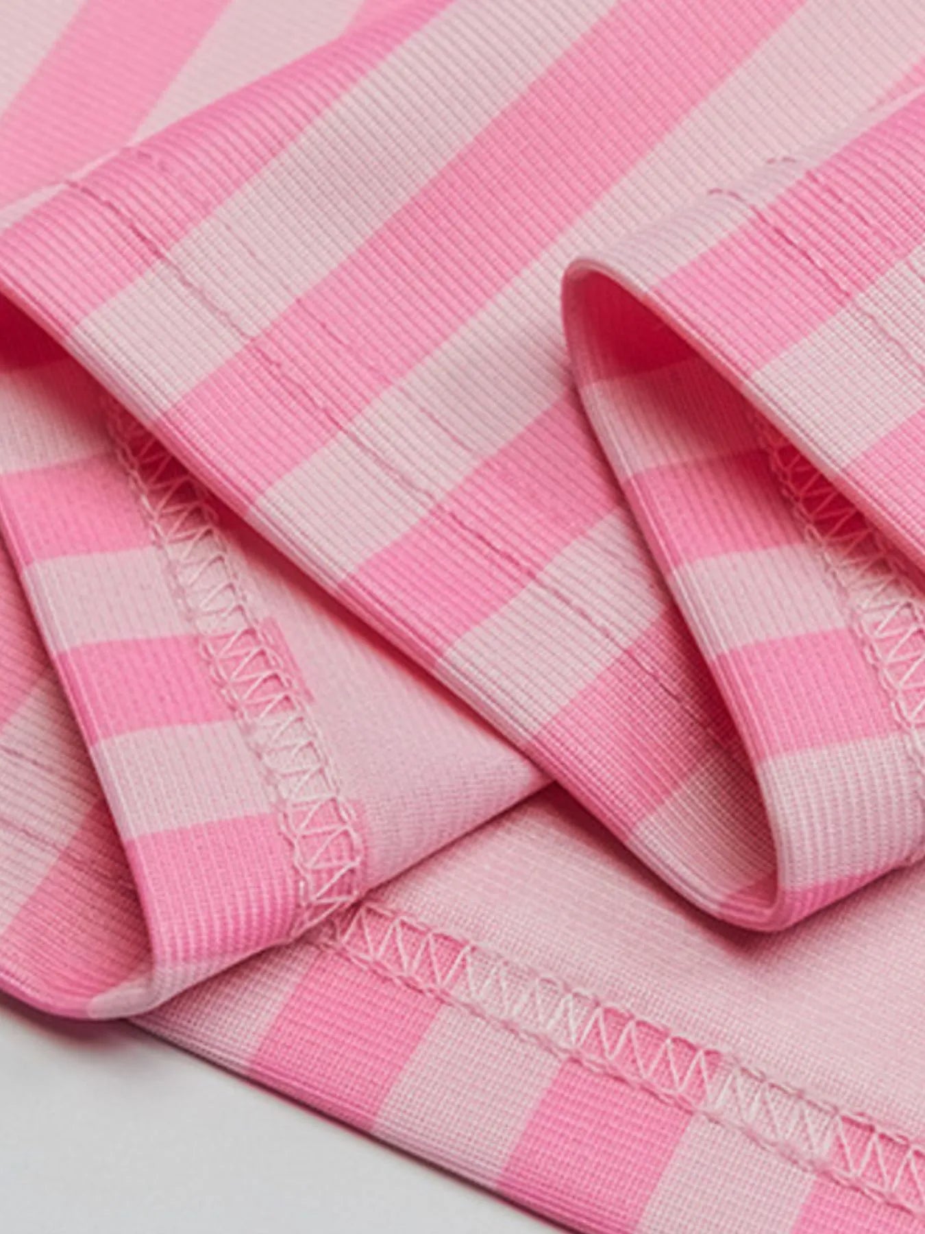 Men's Bunny Striped Short Sleeve T-Shirt