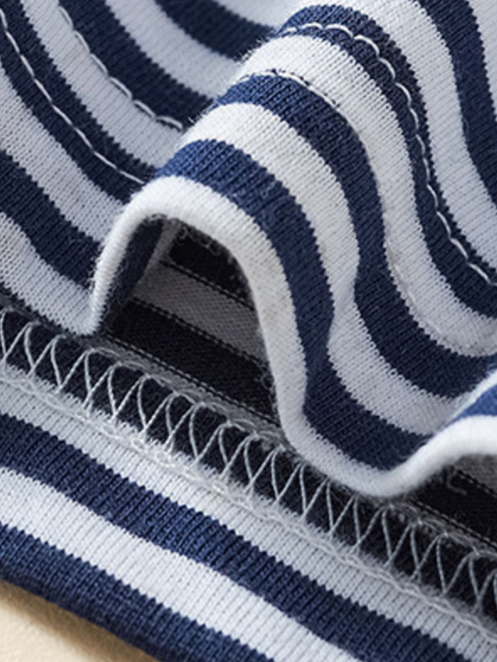 Children's Striped Polo Shirt & Printed Shorts Set