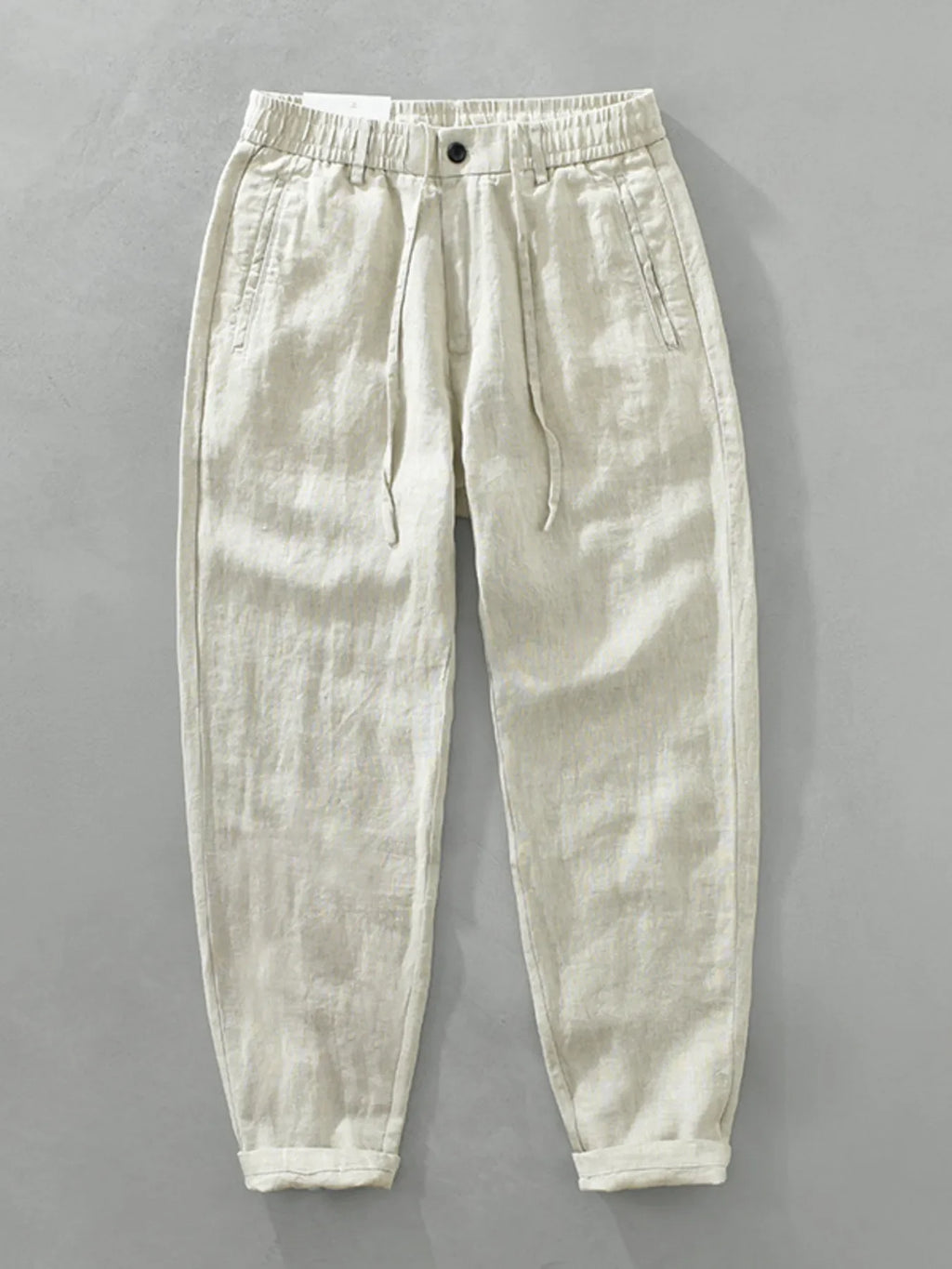 Men's Plus Size Drawstring Wide Leg Pants