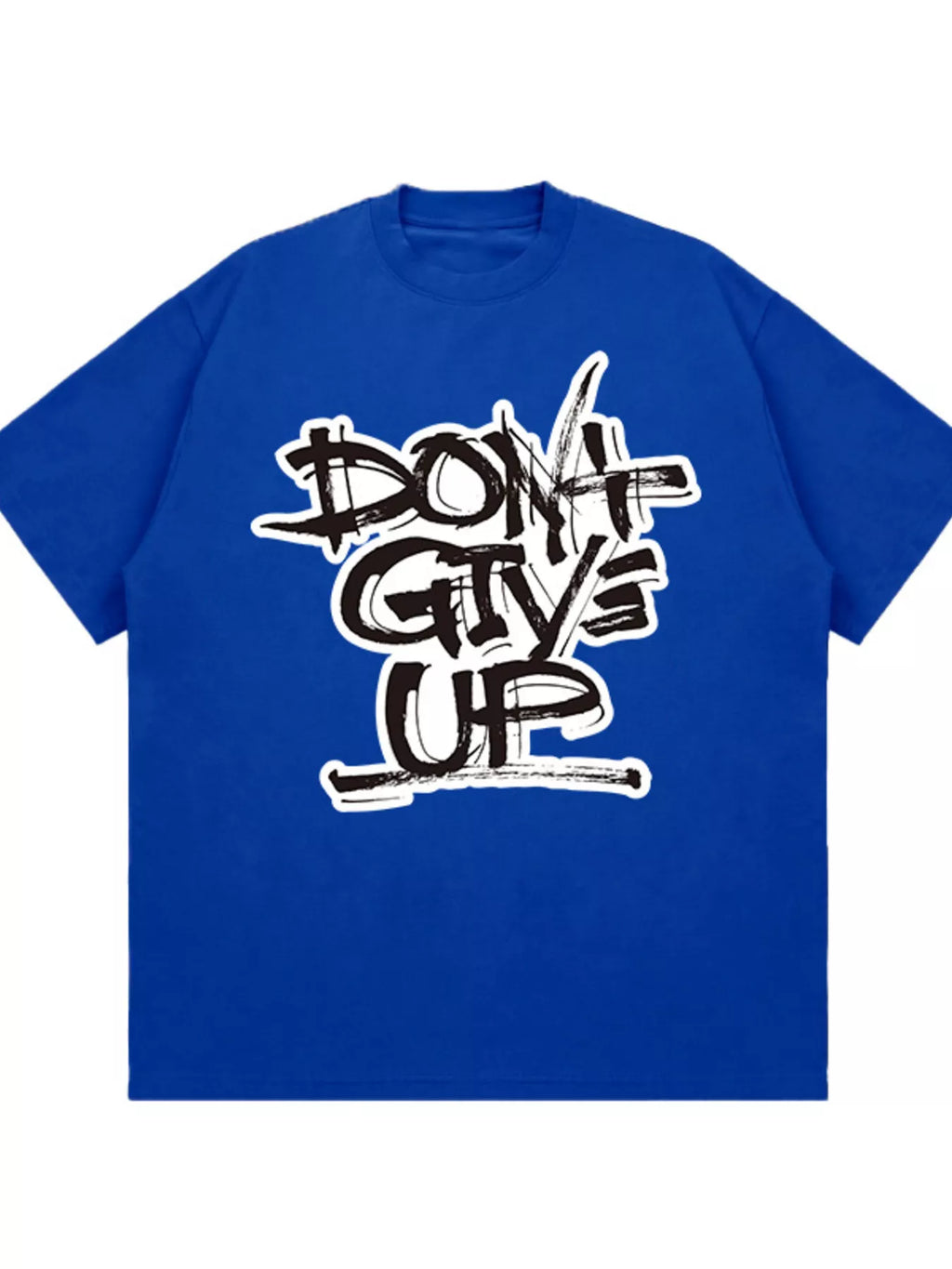 Men's Letter Graphic Crew Neck T-Shirt