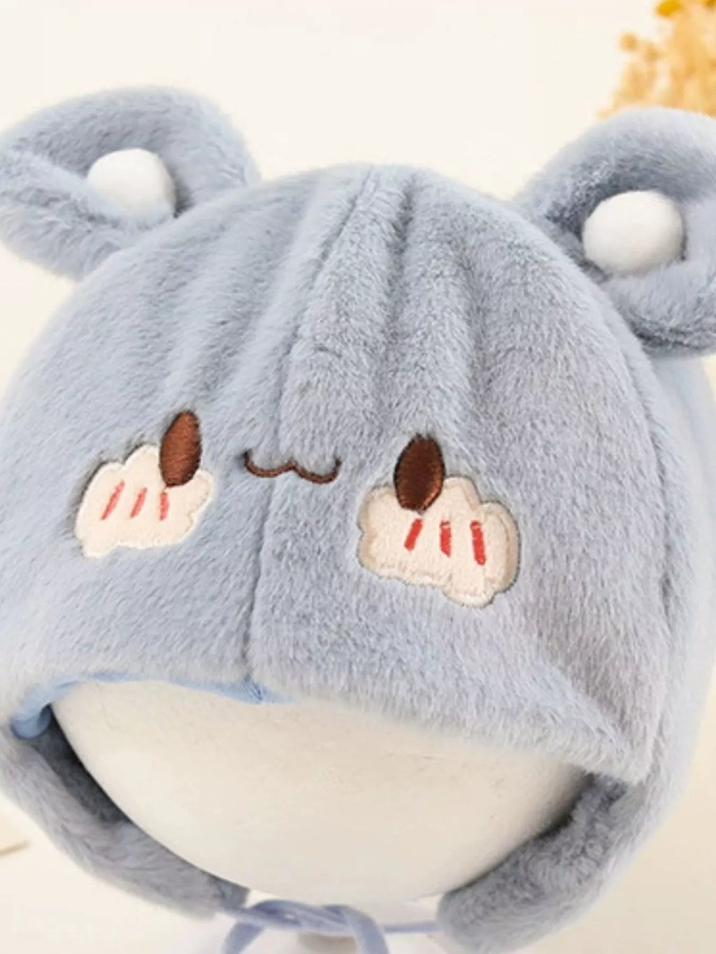 Children's Cute Bear Ear Plush Hat