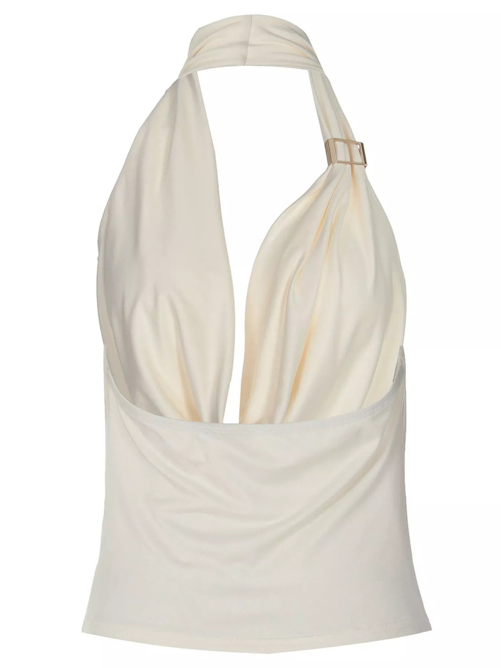 Halter Neck Ruched Tank