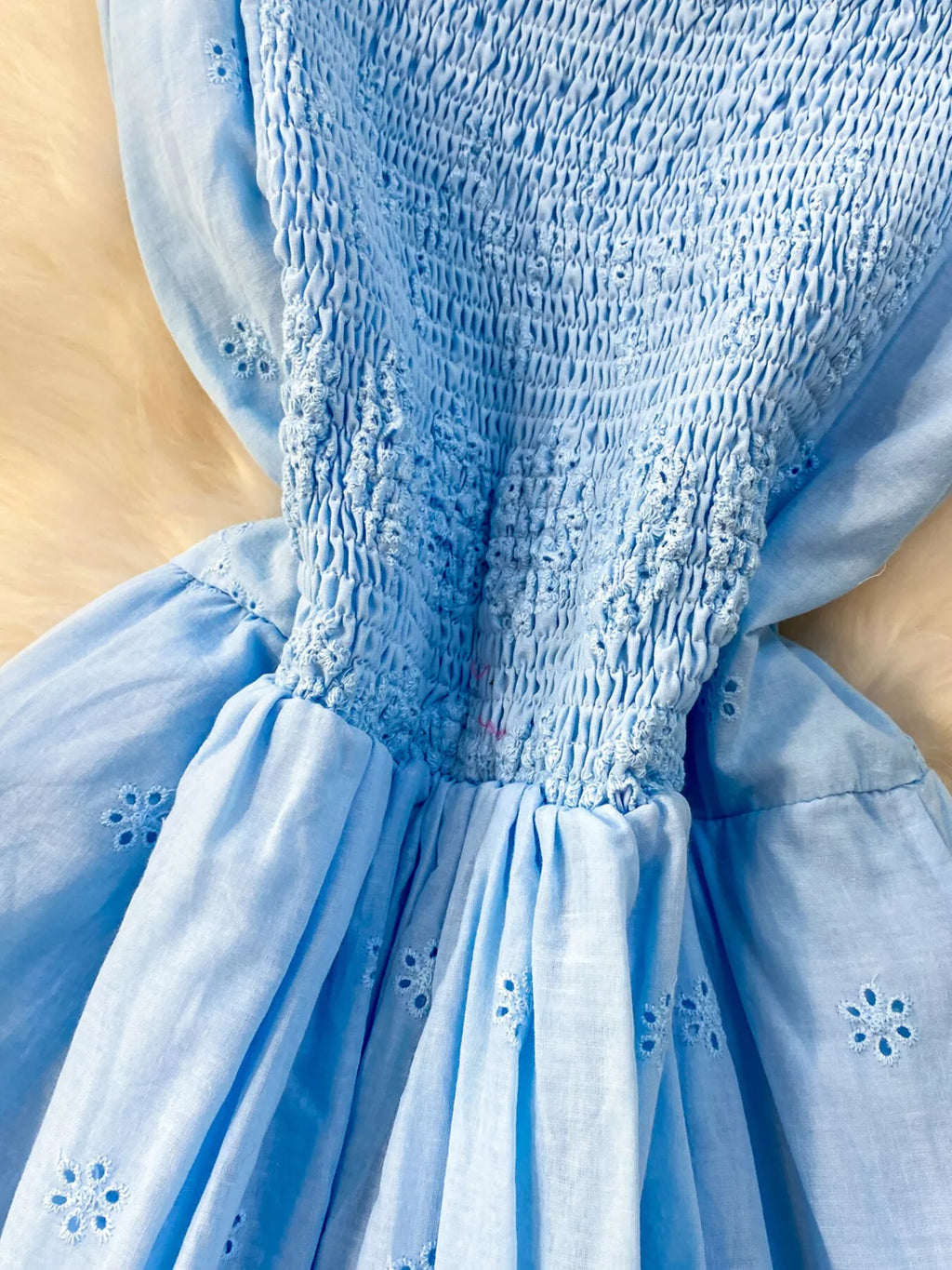 Lace Detail Sleeveless Dress