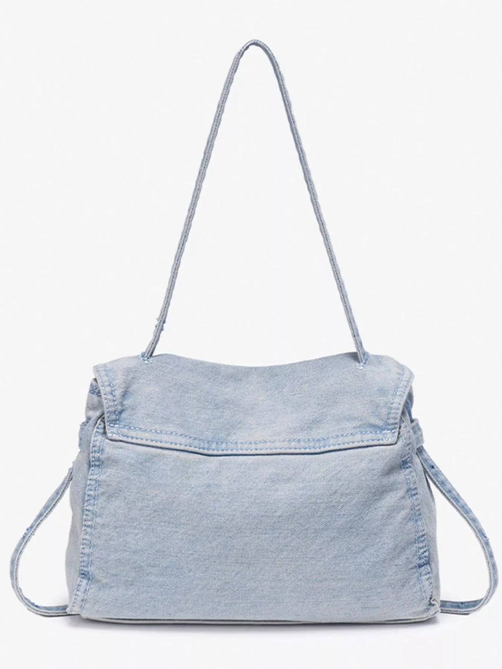 Vintage Denim Shoulder Bag