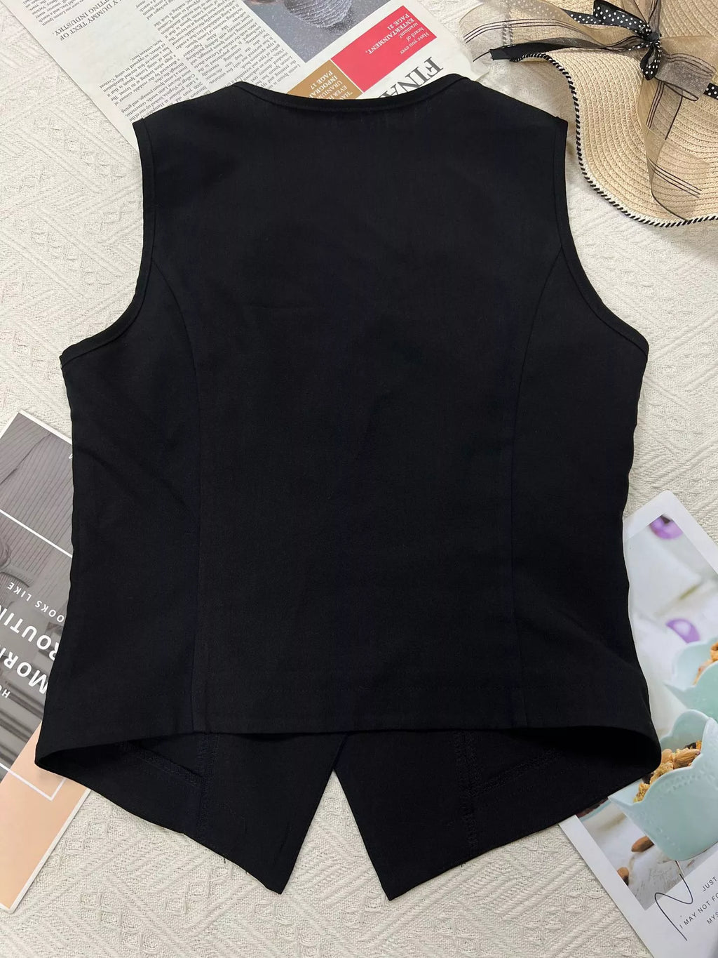 Slim Fit Button-Down Vest