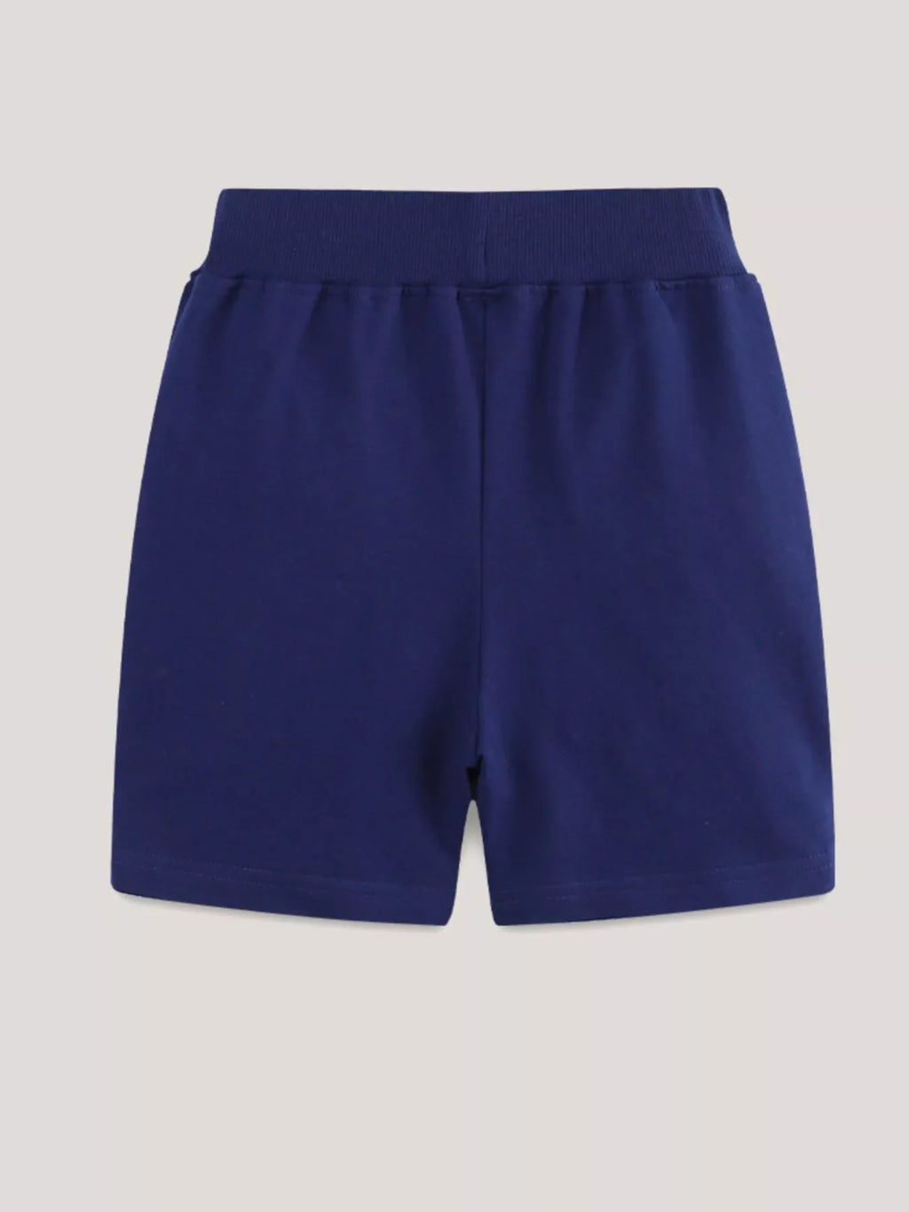 Children's Embroidered Construction Vehicle Shorts