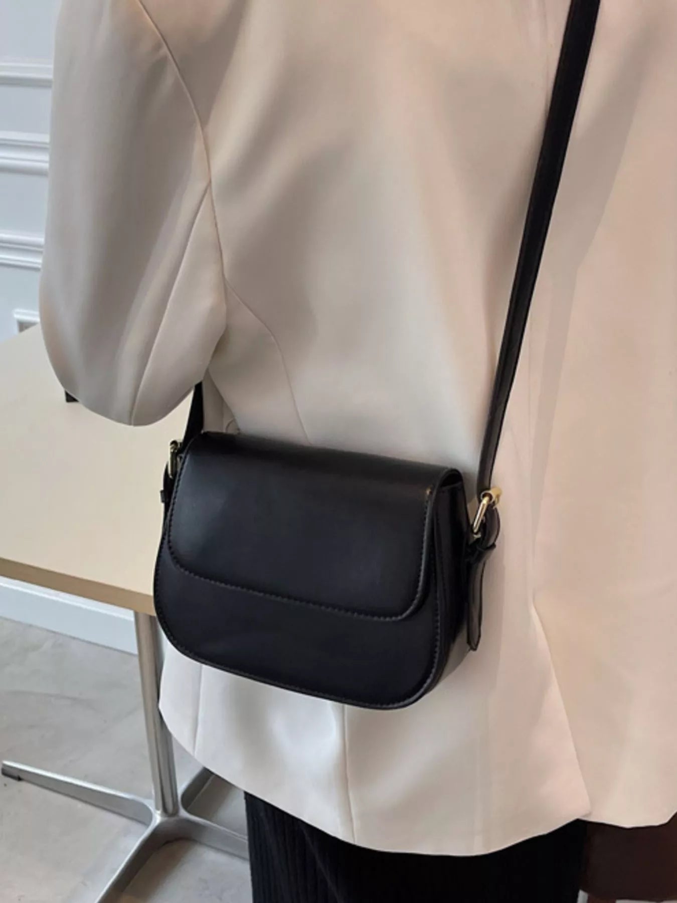 PU Leather Shoulder Bag