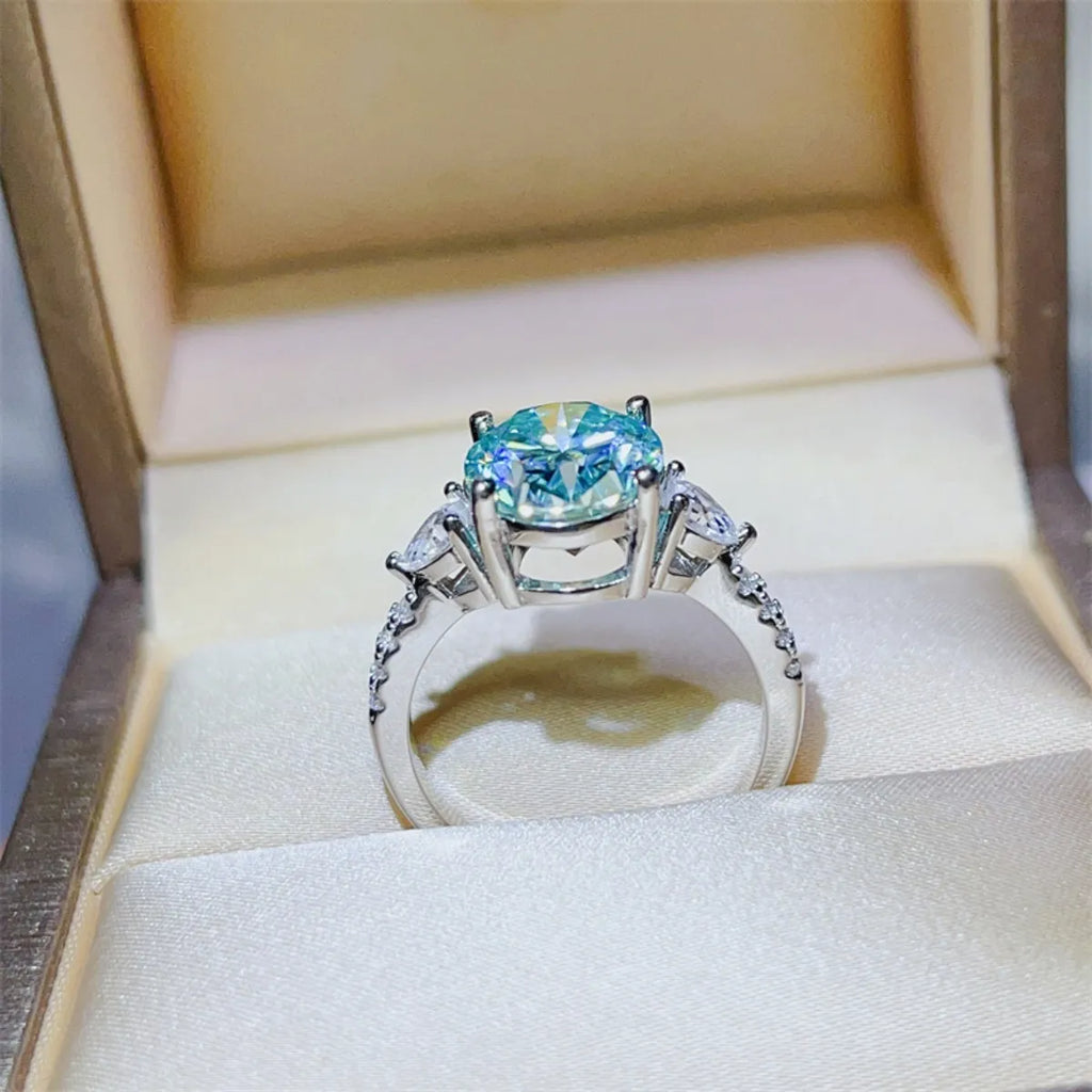 5 Carat Moissanite 925 Sterling Silver Ring