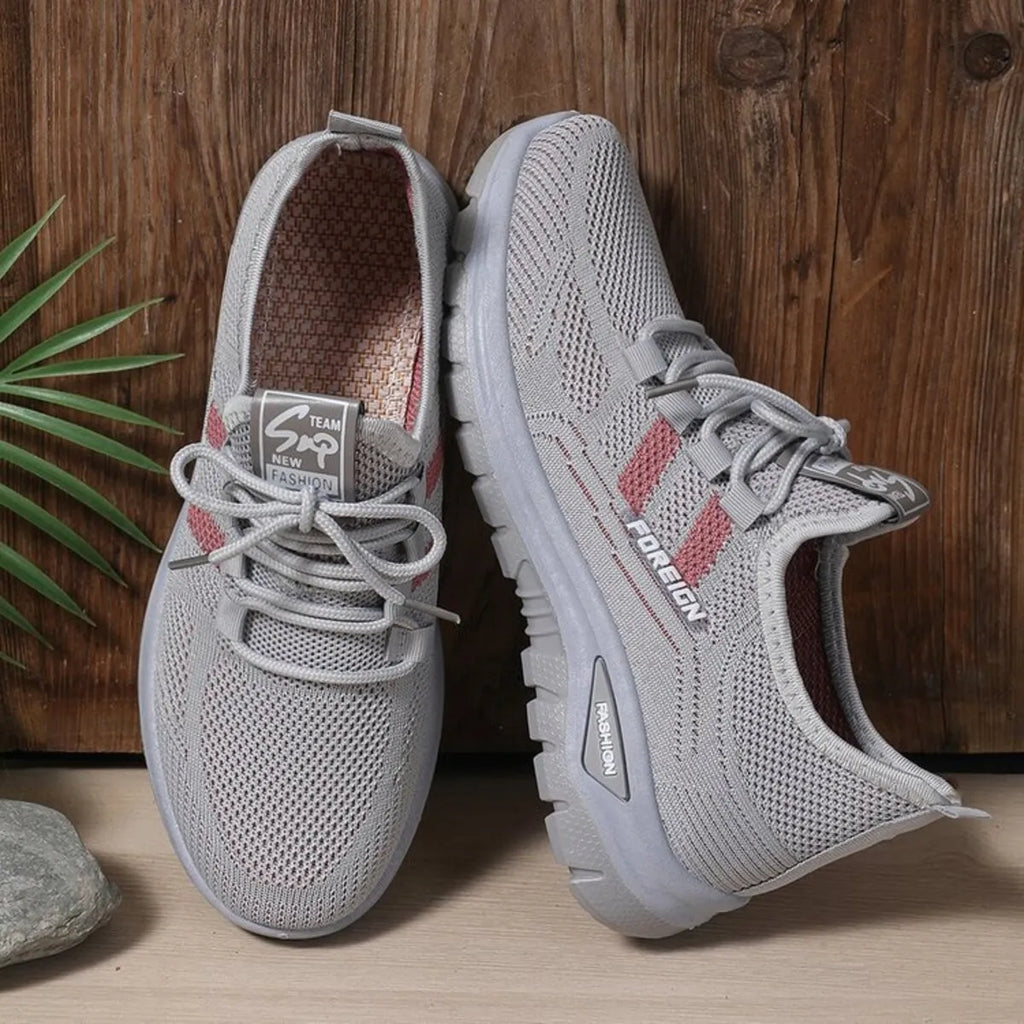 Lace Up Breathable Mesh Athletic