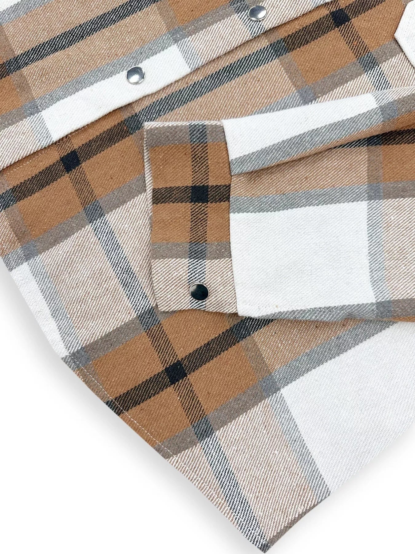 Plus Size Casual Plaid Button-Down Shirt