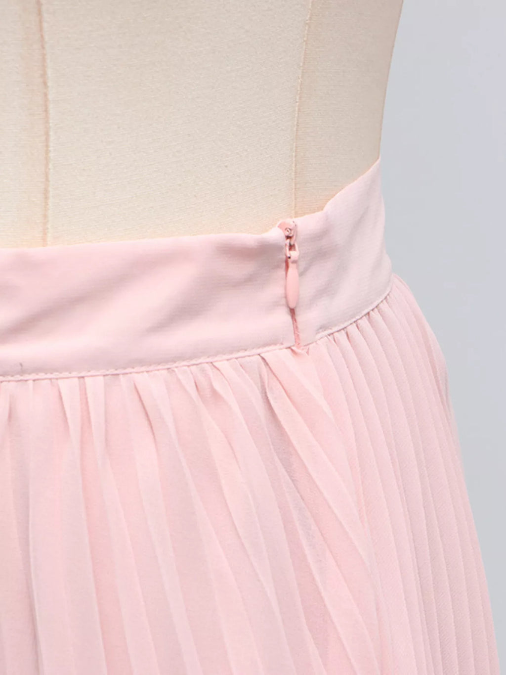 Frill Lapel Collar Top and Pleated Skirt Set