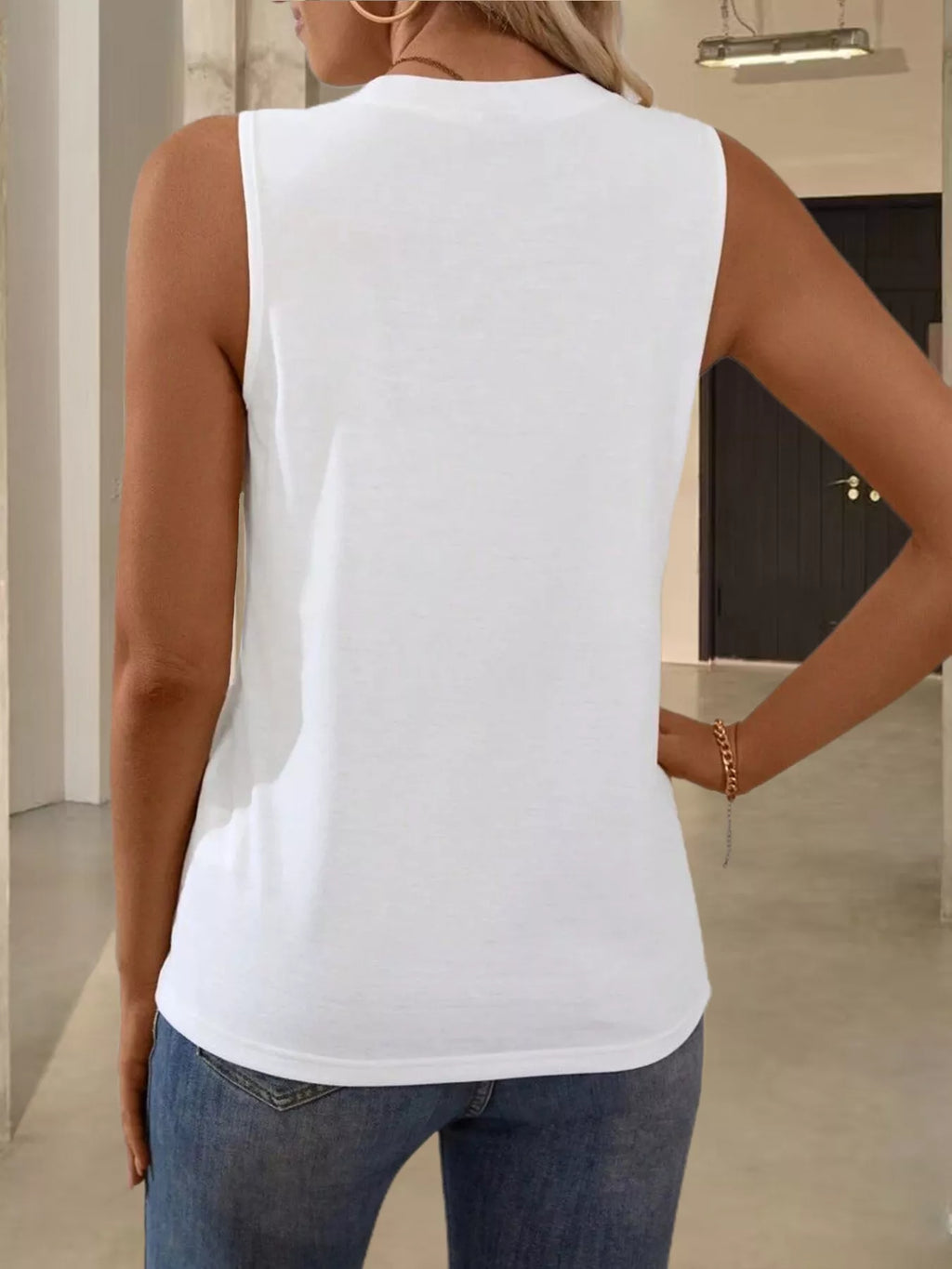 Round Neck Tank Top