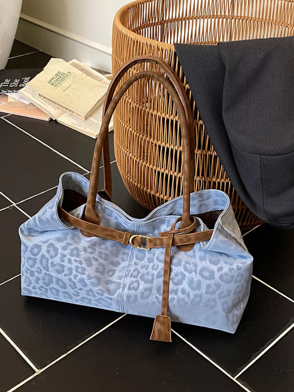 Leopard Print Handbag