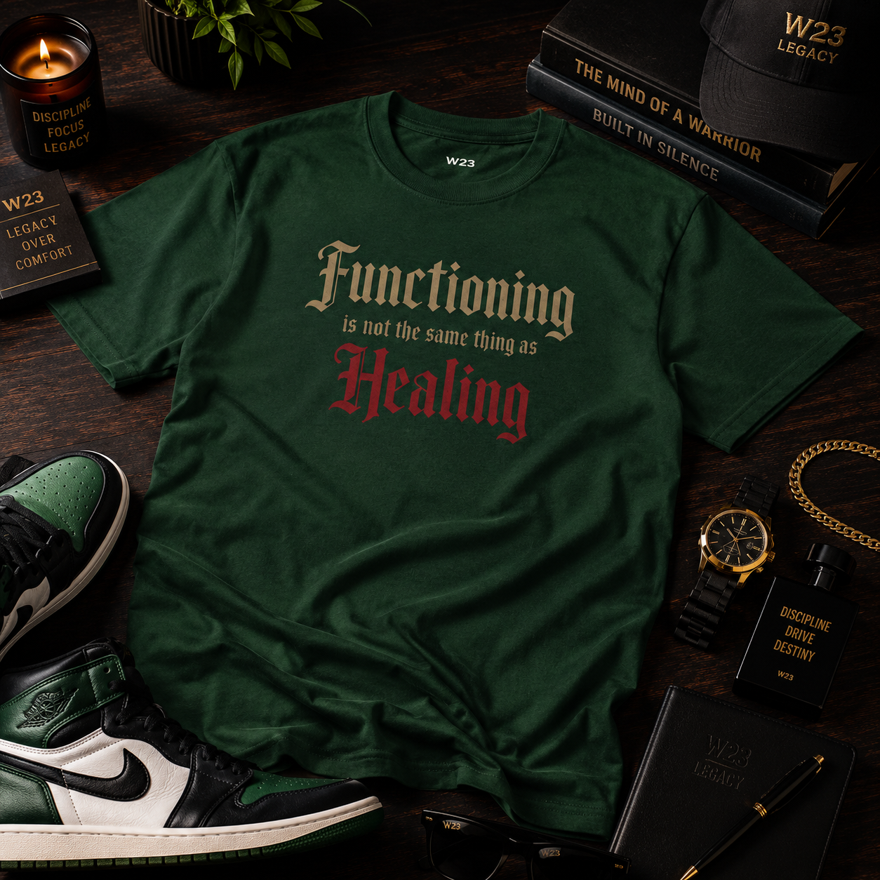 Functioning Is Not the Same Thing as Healing Tee