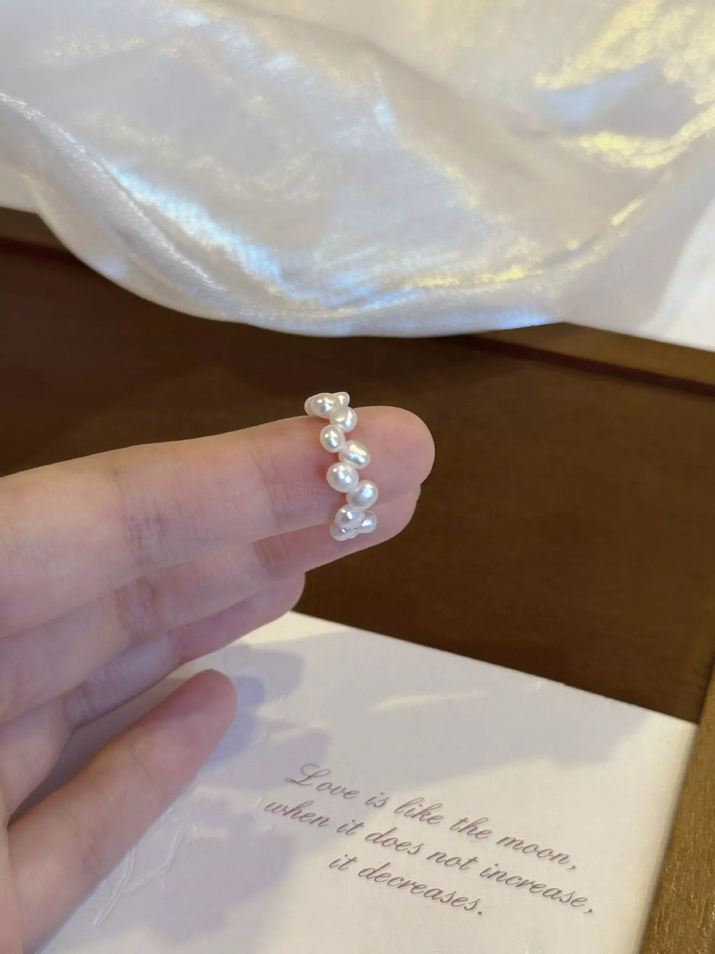 Freshwater Pearl Bead Ring