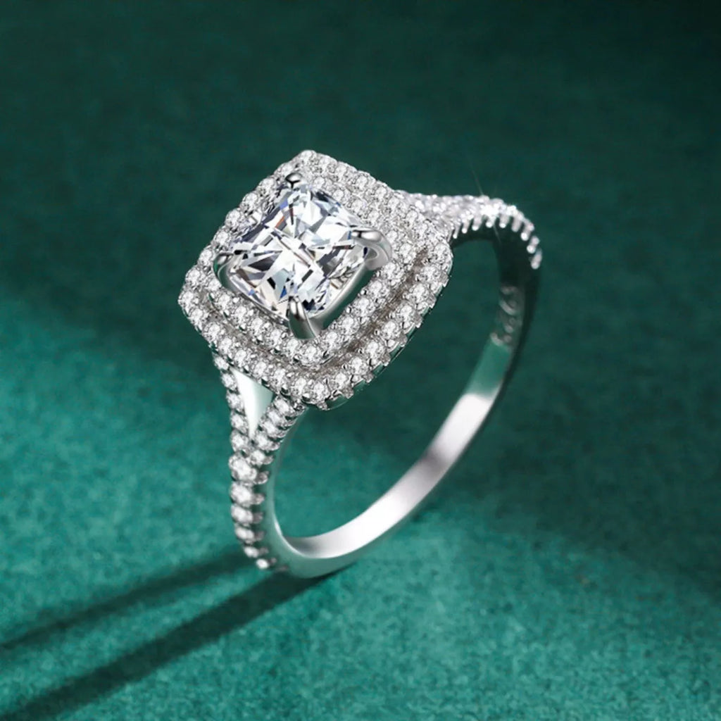 5 Carat Moissanite 925 Sterling Silver Ring