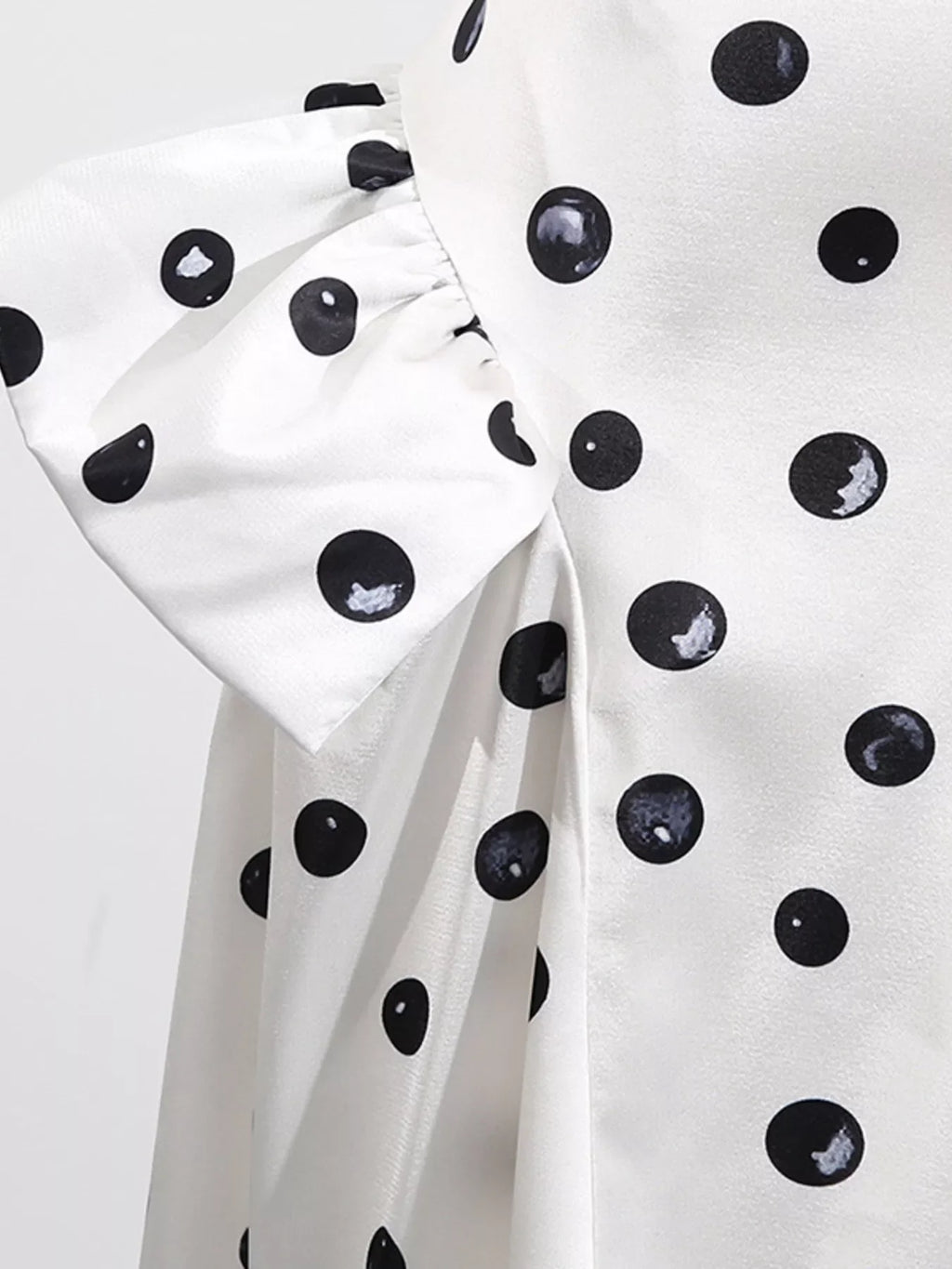 Polka Dot Ruffle Skirt