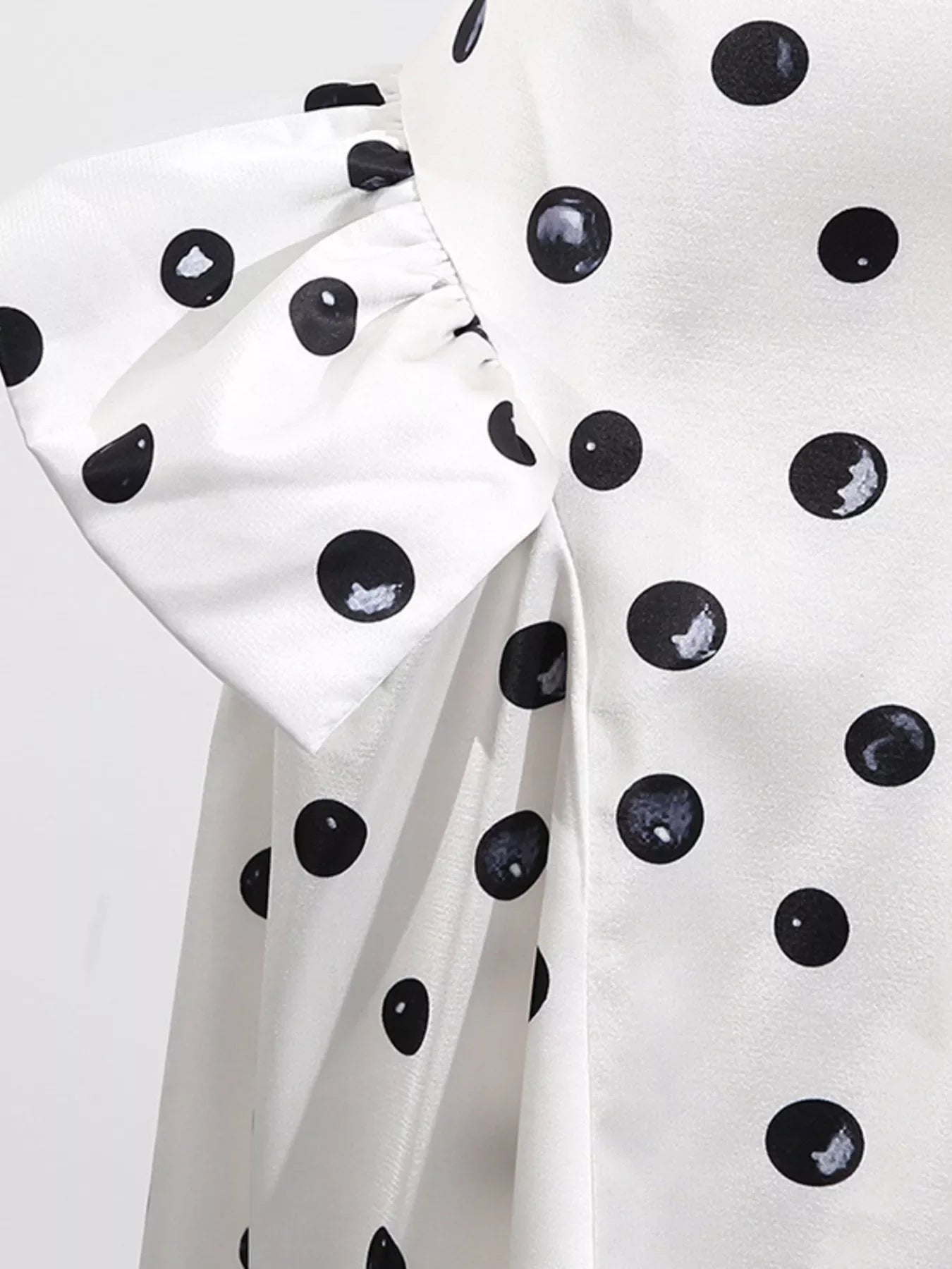 Polka Dot Ruffle Skirt