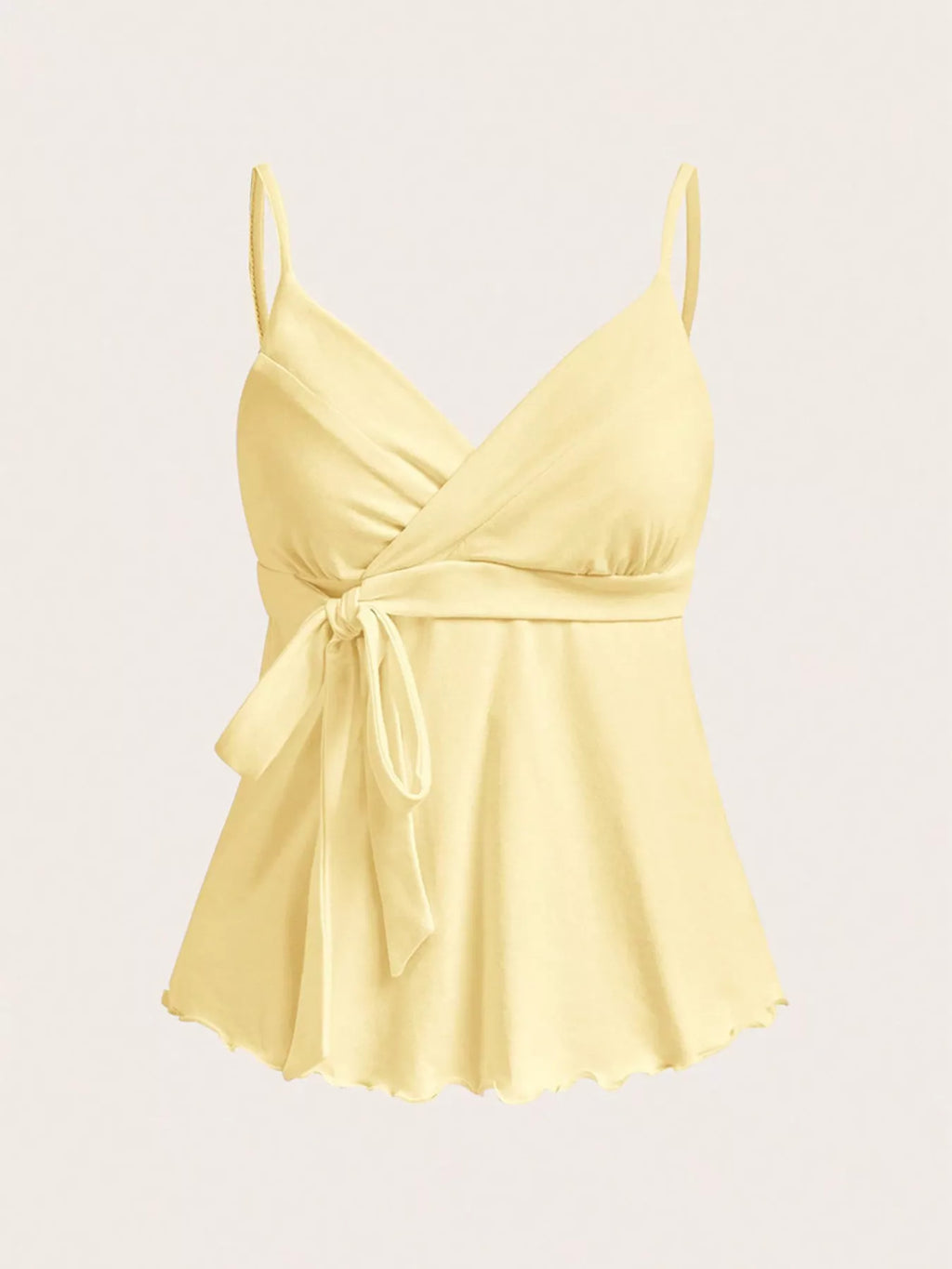 Wrap Tie Surplice Cami
