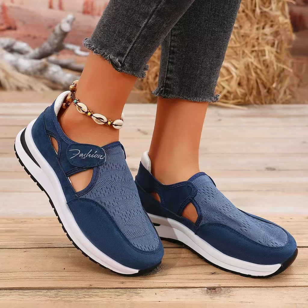 Breathable Cutout Slip-Ons