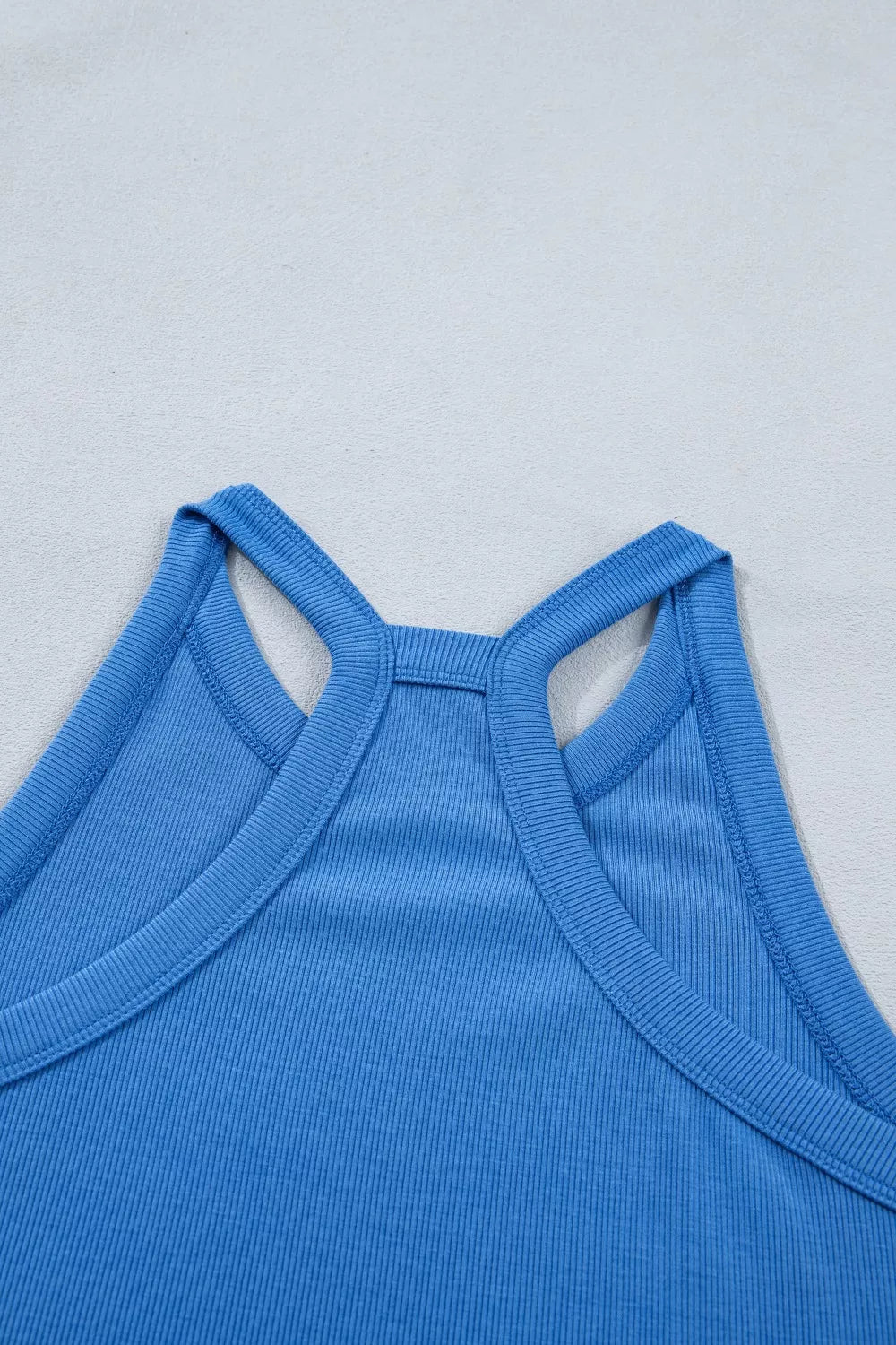 Sleeveless Cropped Top and Pocketed Skort Set