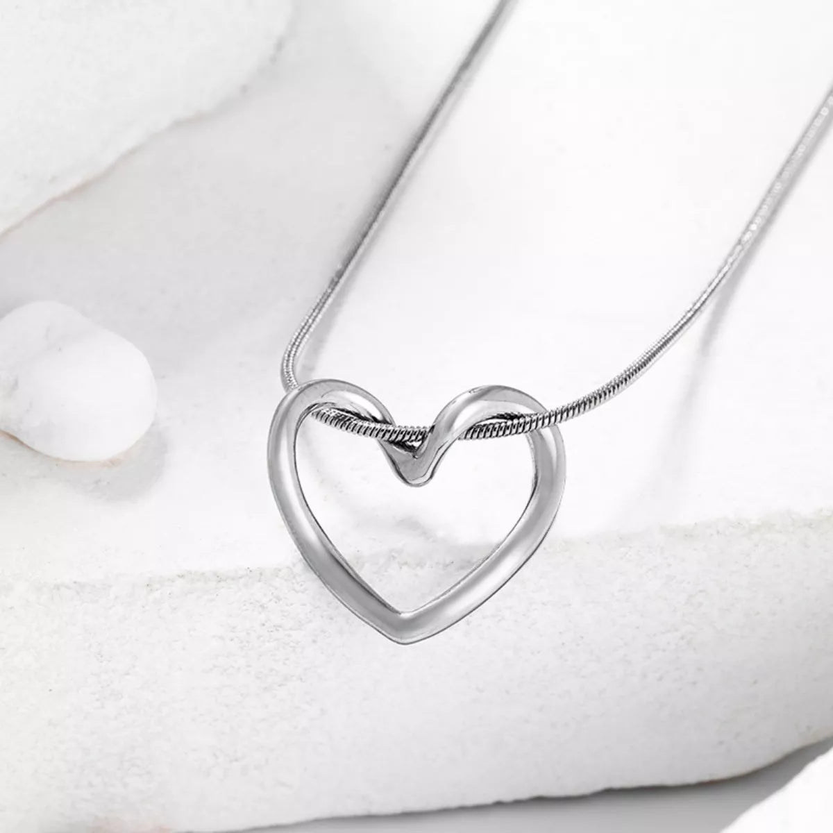 Stainless Steel Heart Necklace
