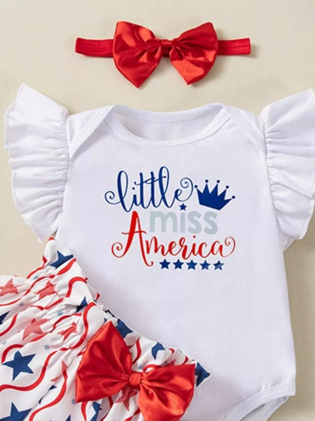 Children's Independence Day Outfit Set