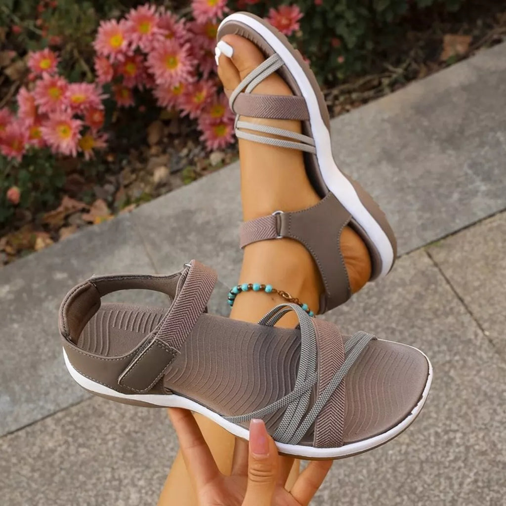 Adjustable Strap Open Toe Sandals