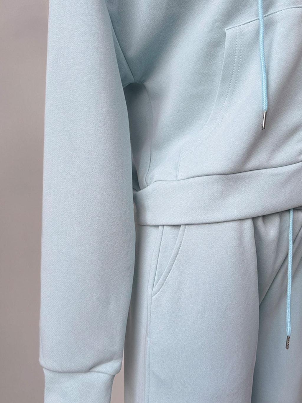 Zip-Up Hoodie and Sweatpants Set