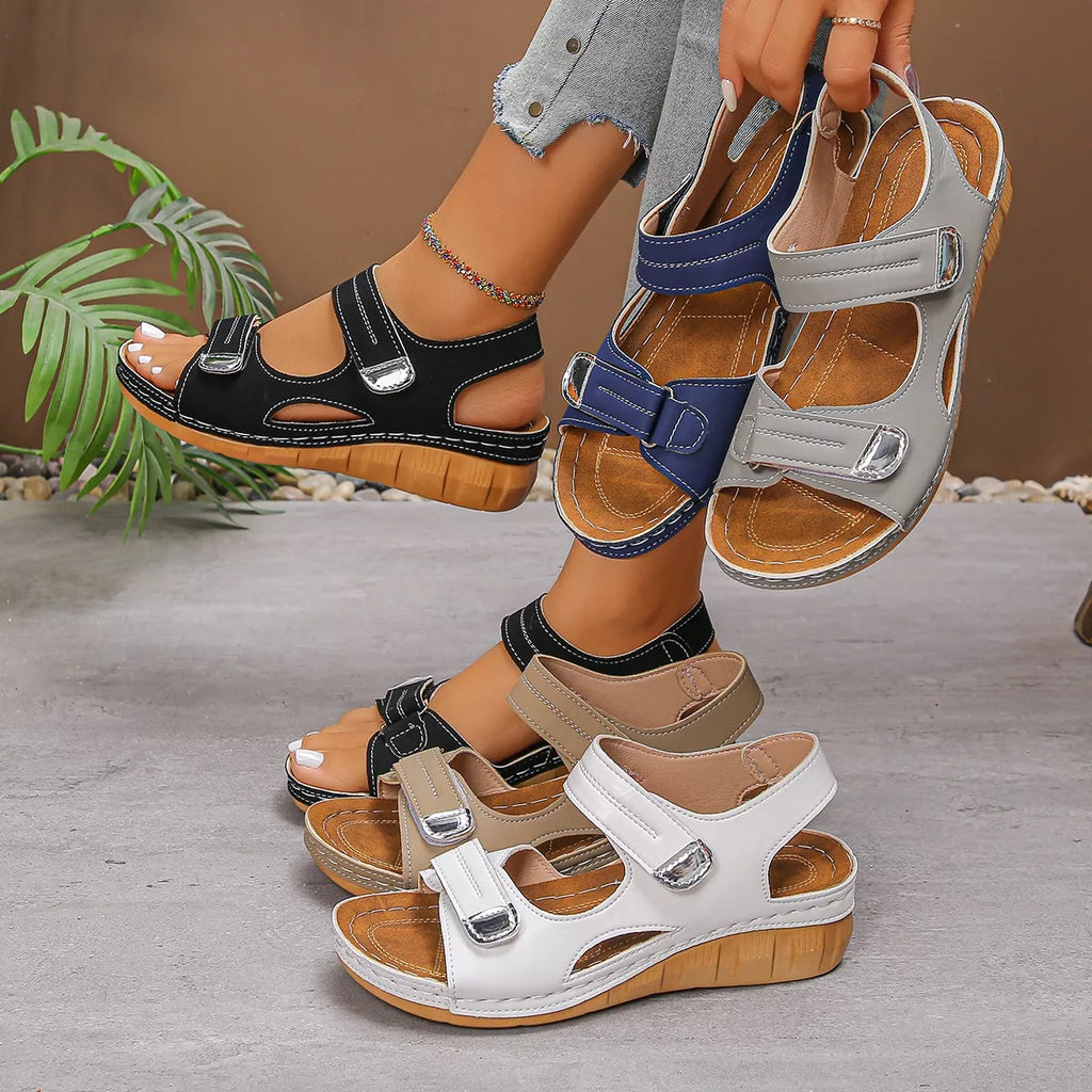 Open Toe Wedge Sandals