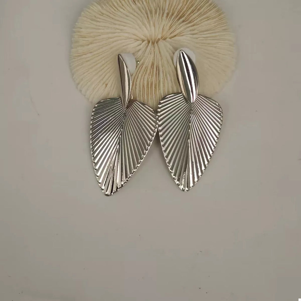 Leaf Shape Dangle Earrings
