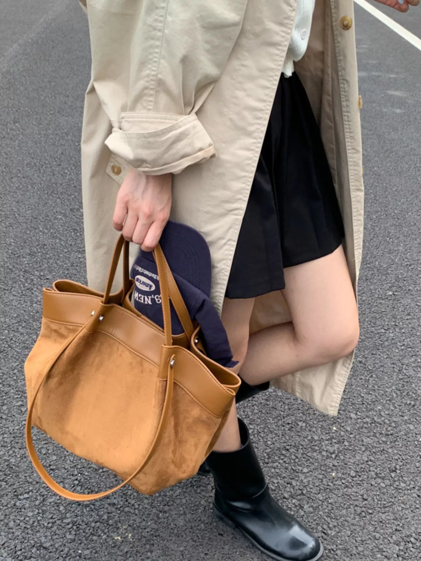 Lightweight Classic Color Tote Bag