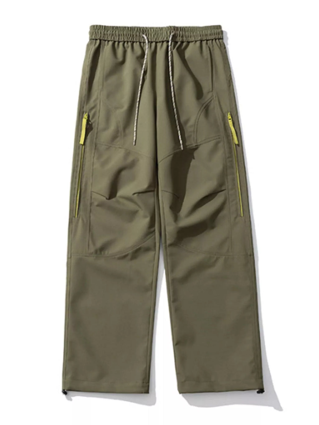 Men's Drawstring Wide Leg Pants