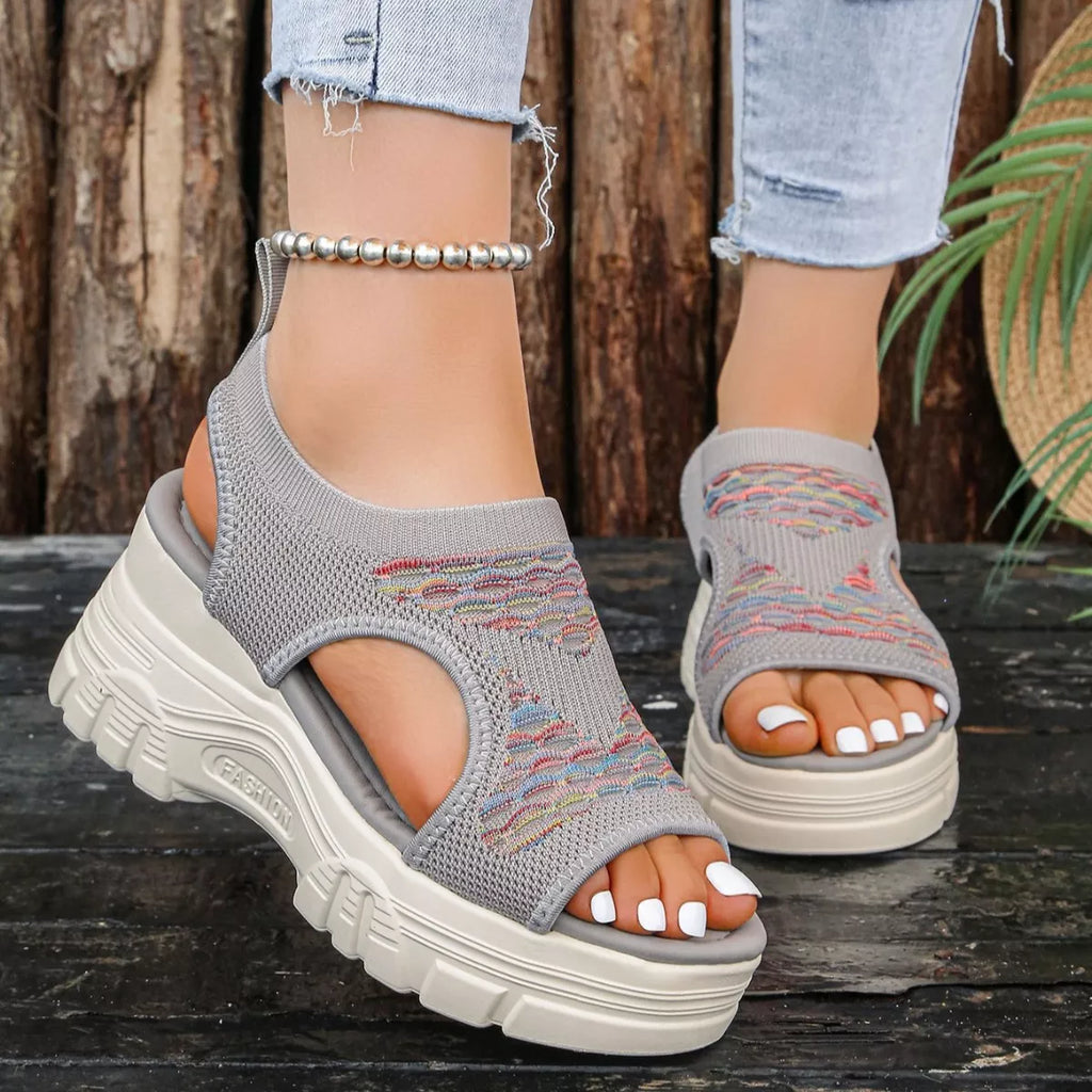 Open Toe Platform Sandals