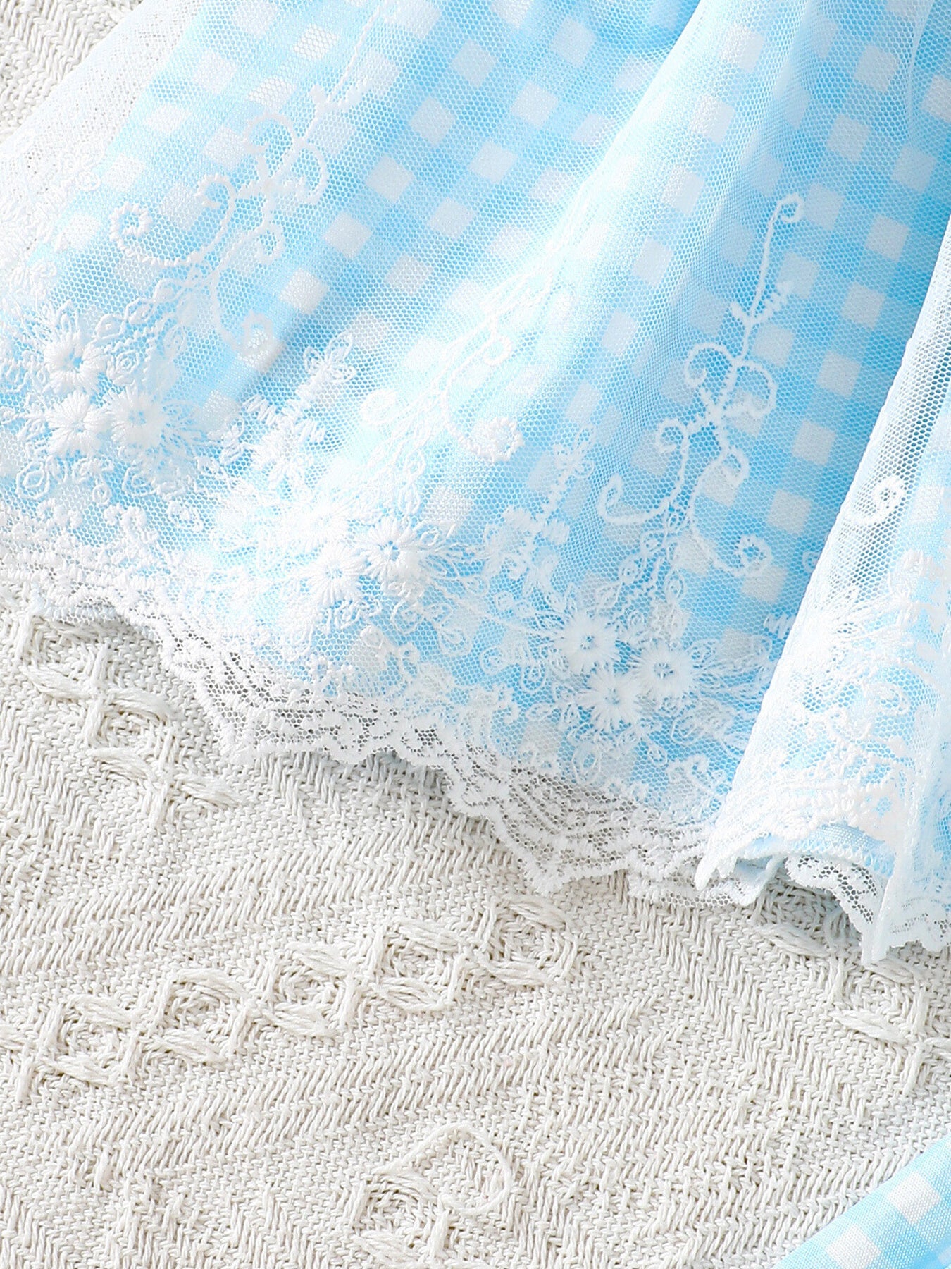 Children's Bunny Gingham Top and Pants Set