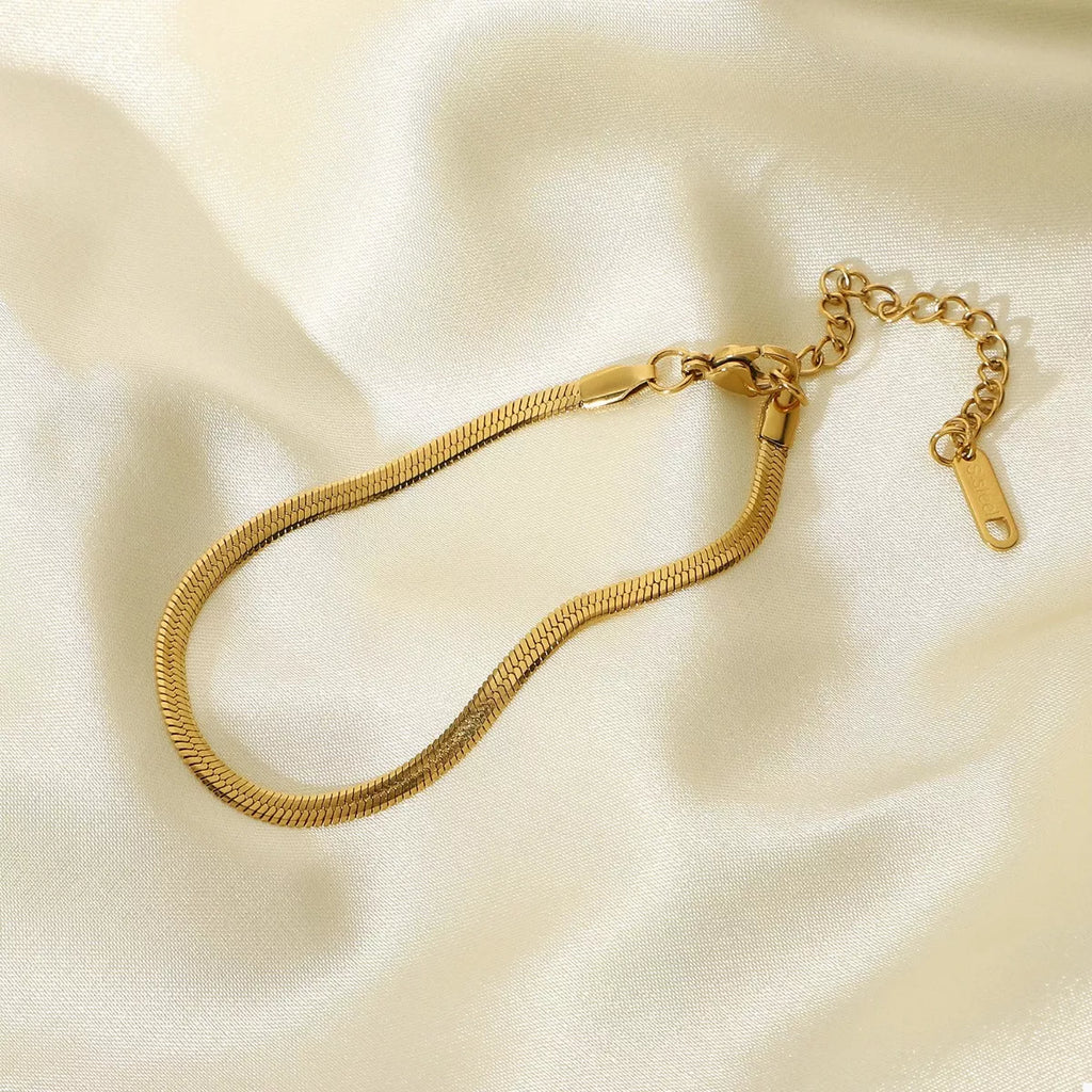Stainless Steel Minimalist Chain Bracelet