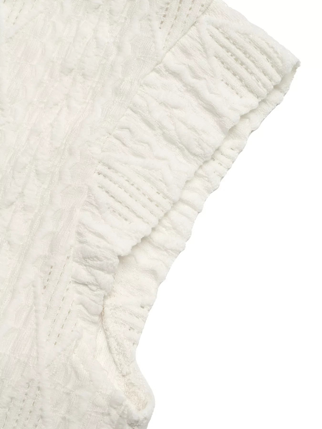Textured Cap Sleeve Top