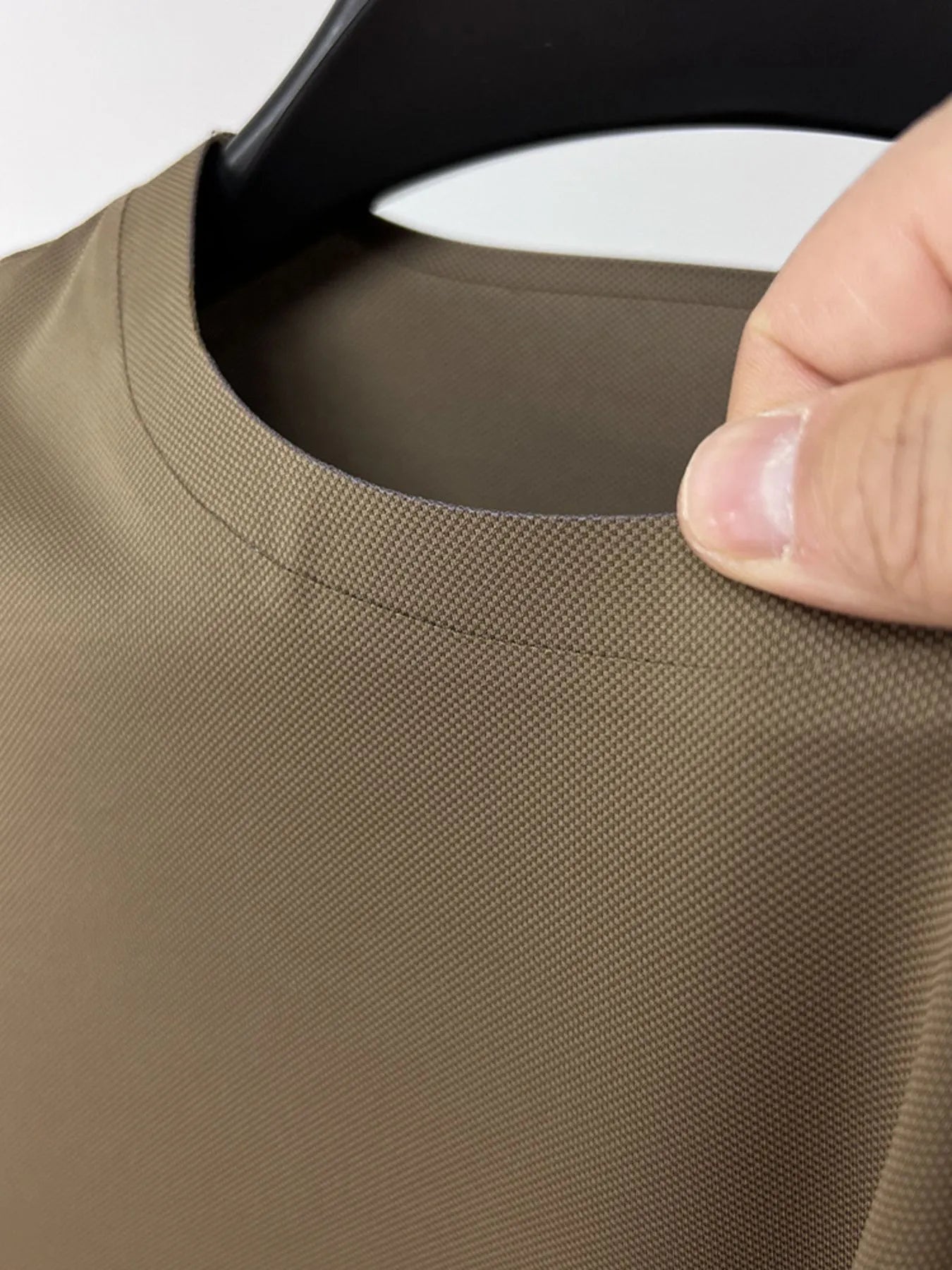 Men's Plus Size Round Neck Short Sleeve T-Shirt