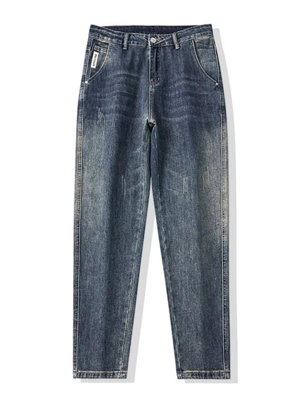Men's Washed Loose Fit Jeans