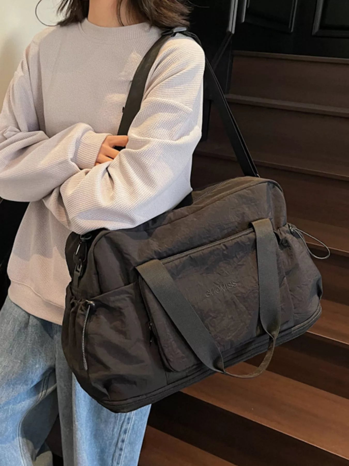 Duffle Bag with Multiple Pockets