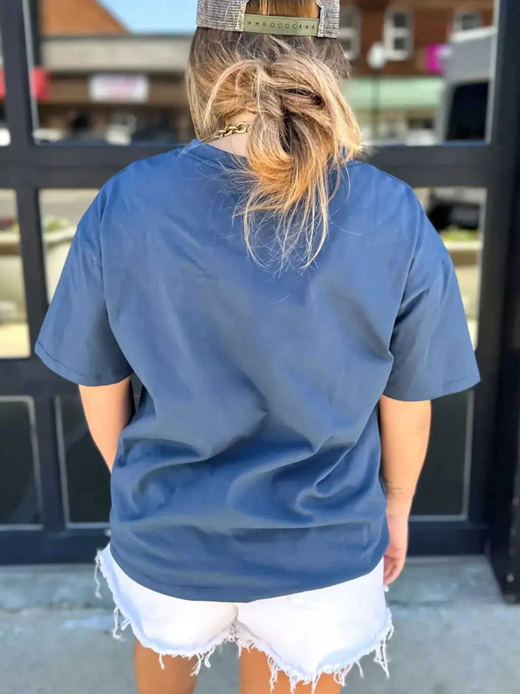 Denim Pocket Relaxed Fit T-Shirt