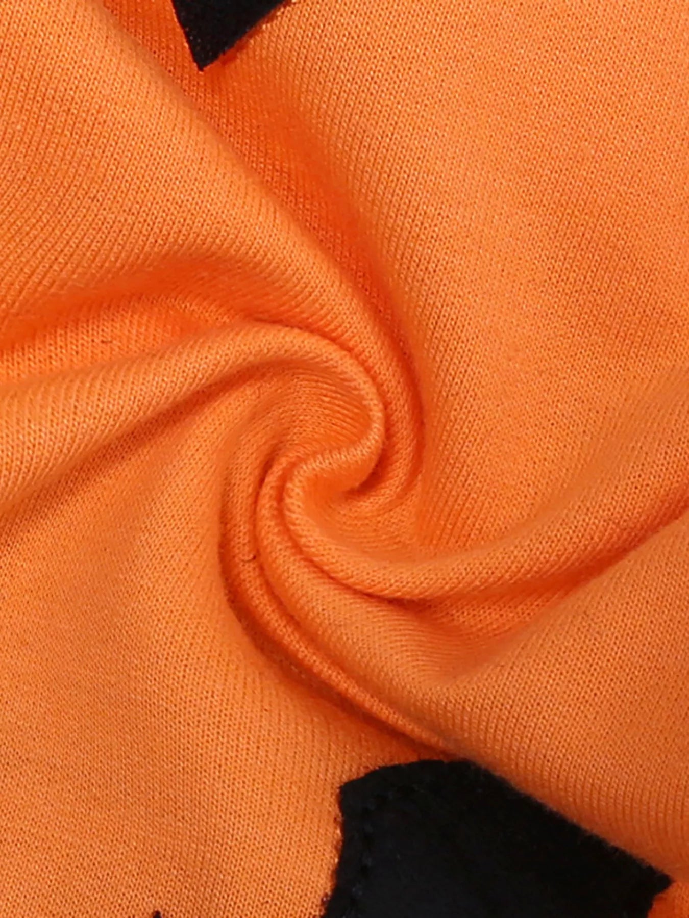 Children's Halloween Pumpkin Face Long Sleeve 4-Piece Set