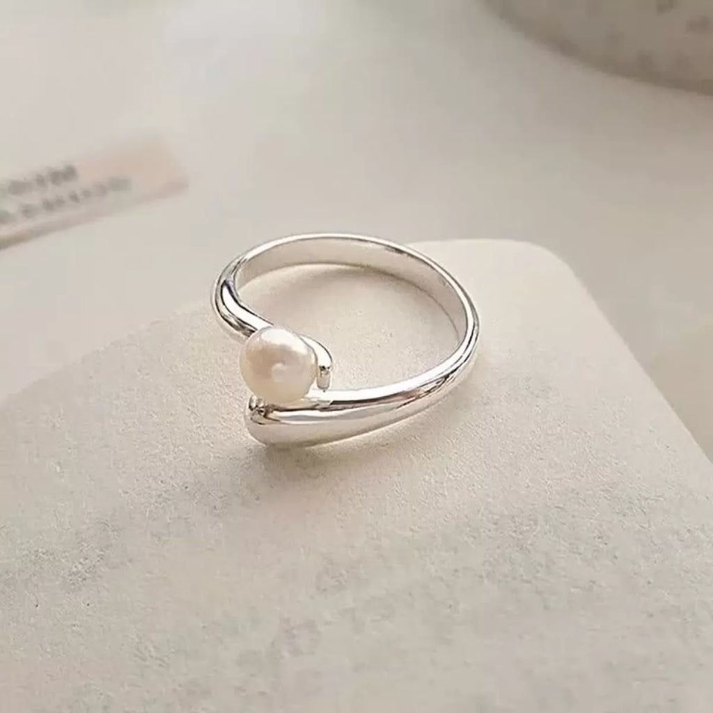 925 Sterling Silver Bypass Ring