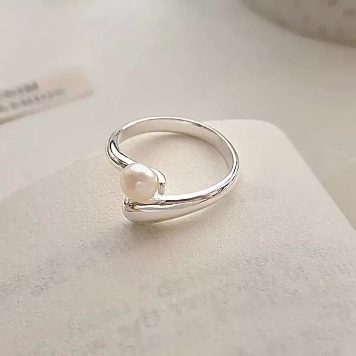 925 Sterling Silver Bypass Ring
