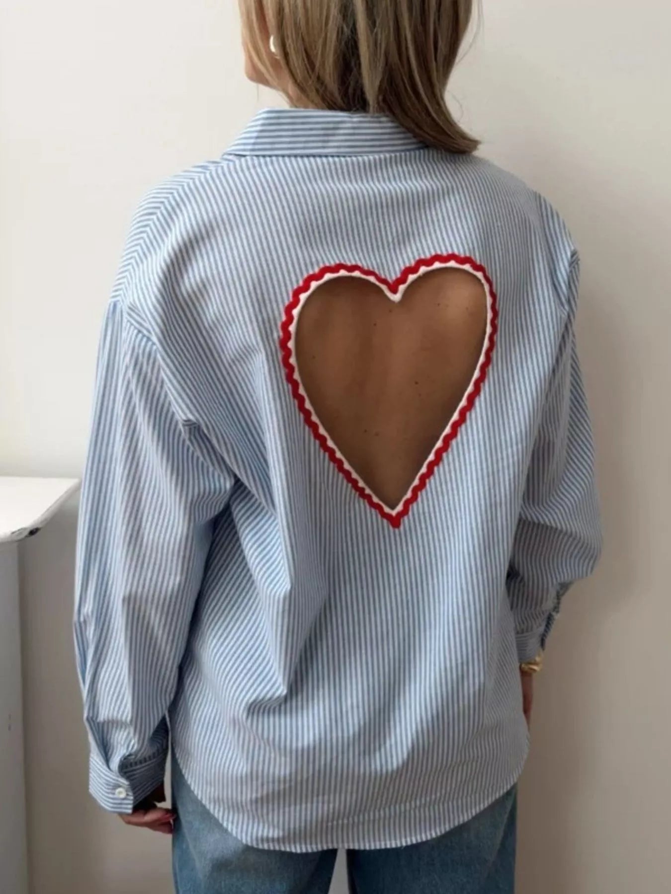 Classic Striped Button-Down Shirt