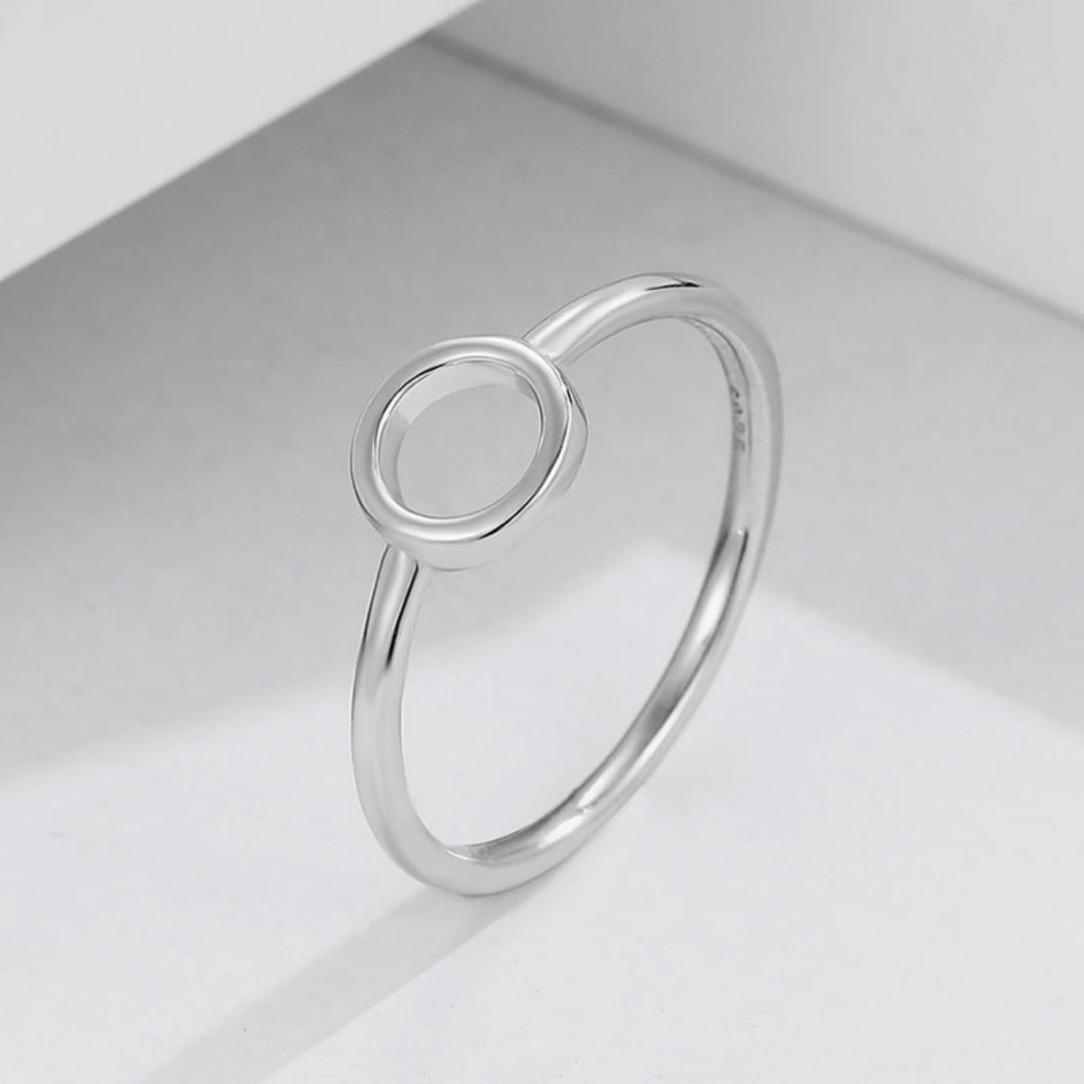 925 Sterling Silver Circle Ring