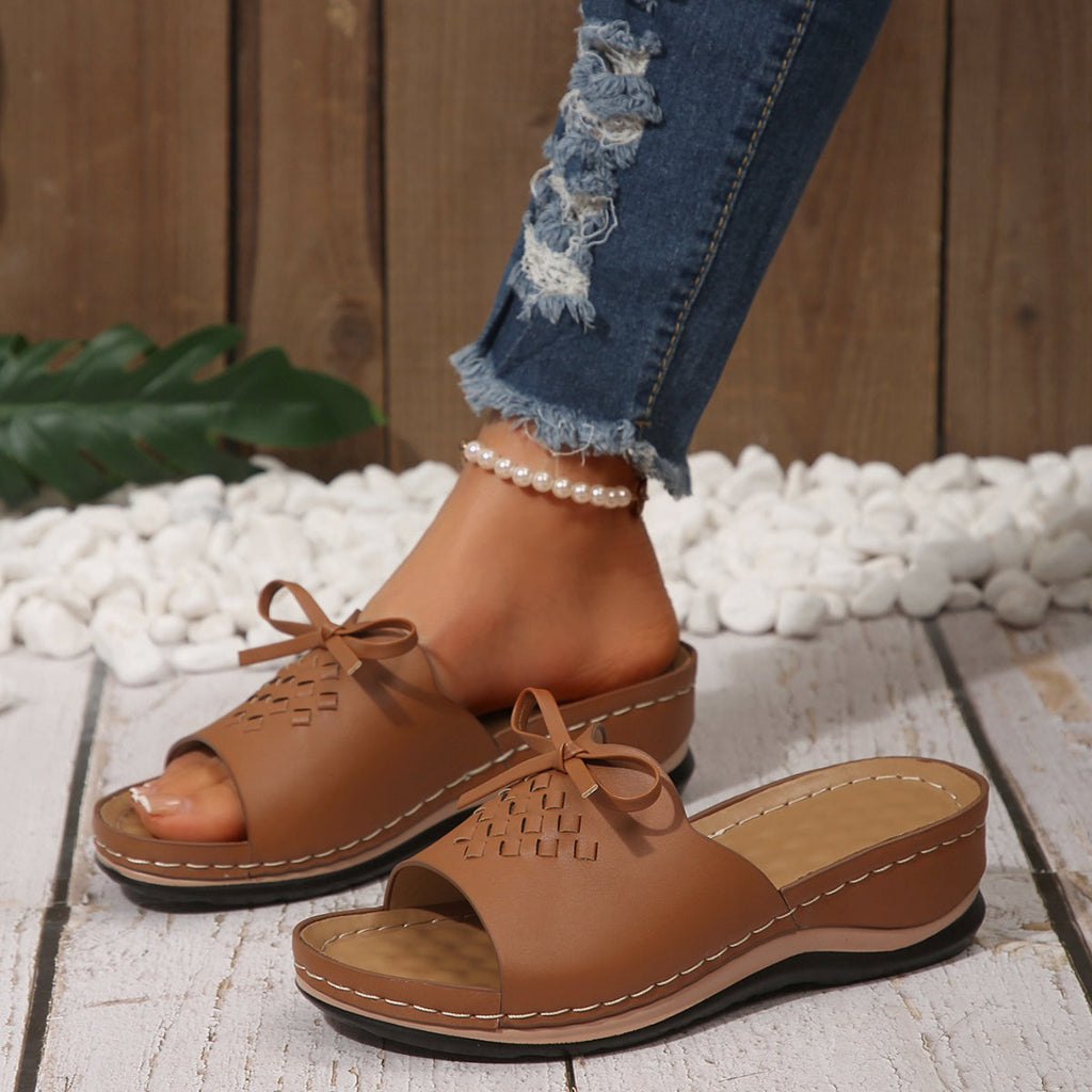 Open Toe Wedge Sandals