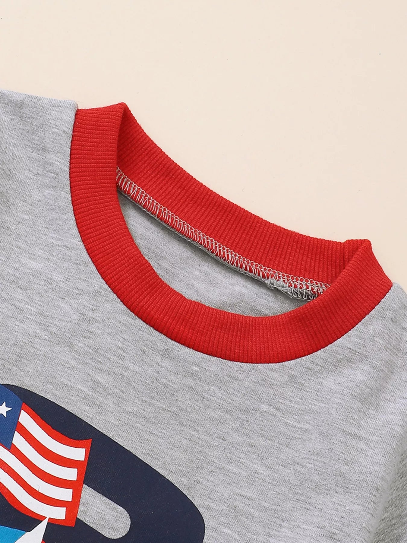 Children's Truck Graphic T-Shirt and Striped Shorts Set