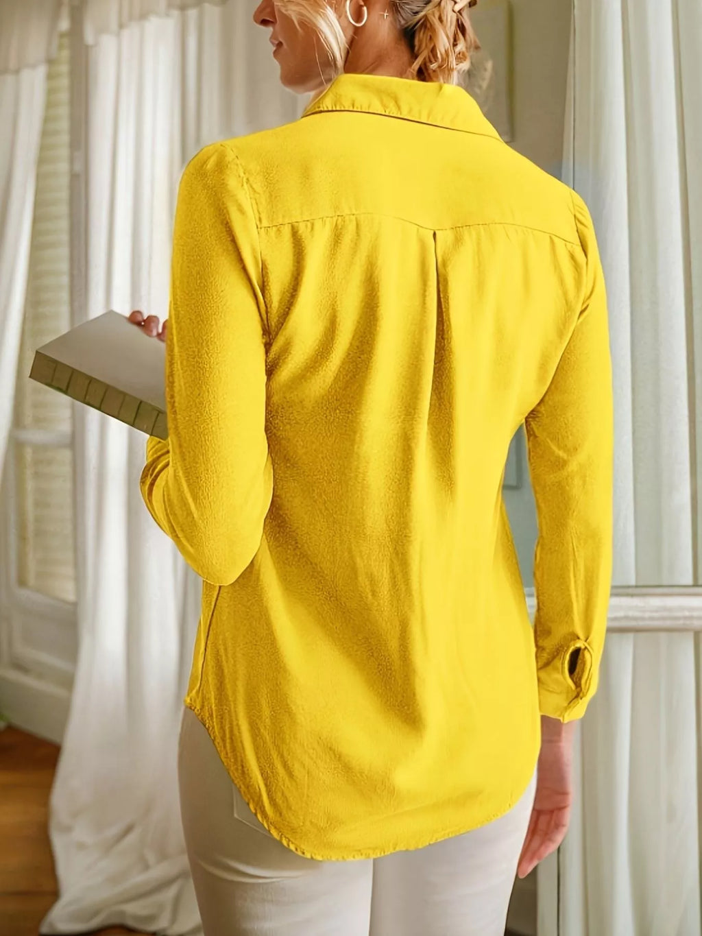 Long Sleeve Button-Down Shirt