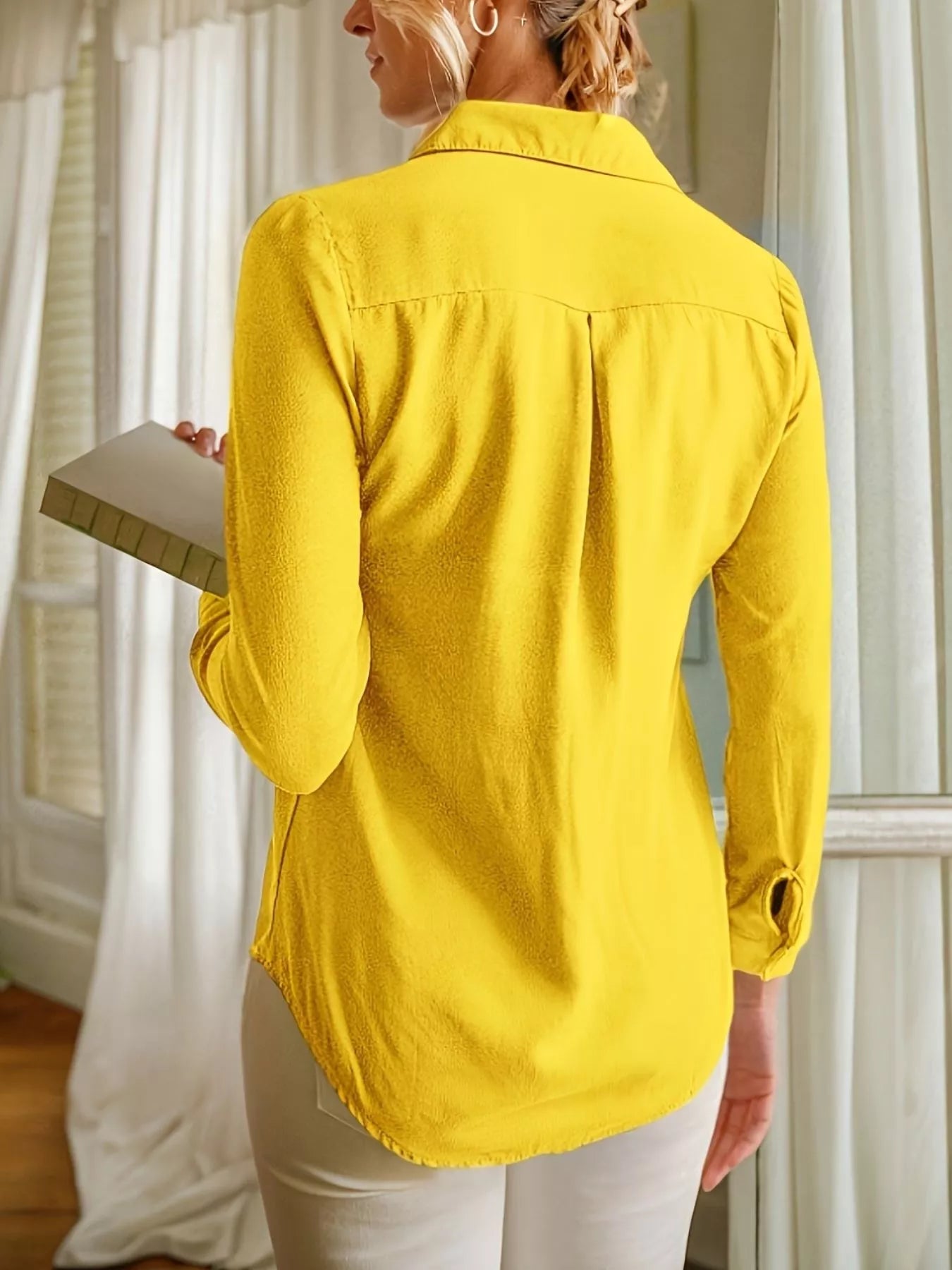 Long Sleeve Button-Down Shirt